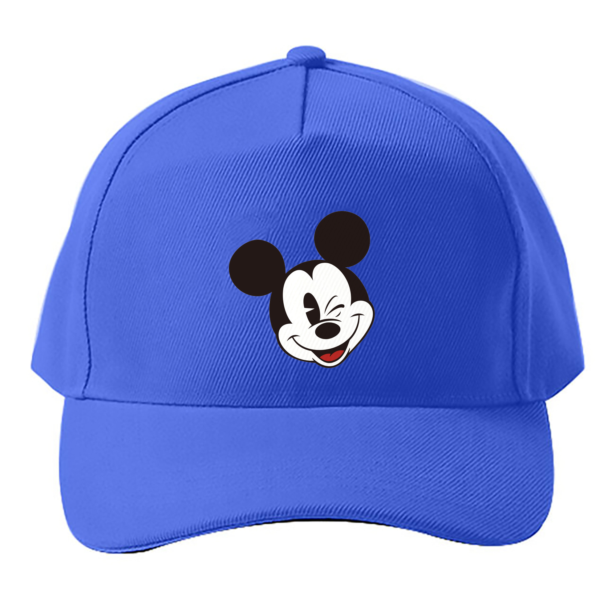 （画像用） ミッキーマウス Mickey Mouse ベースボールキャップ 綿100％ 男女兼用 帽子 スポーツ
